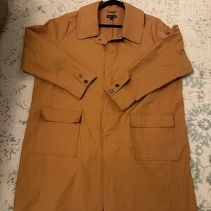 Like New, Universal Standard Trench Coat in Burnt Ochre. Sz 18-20